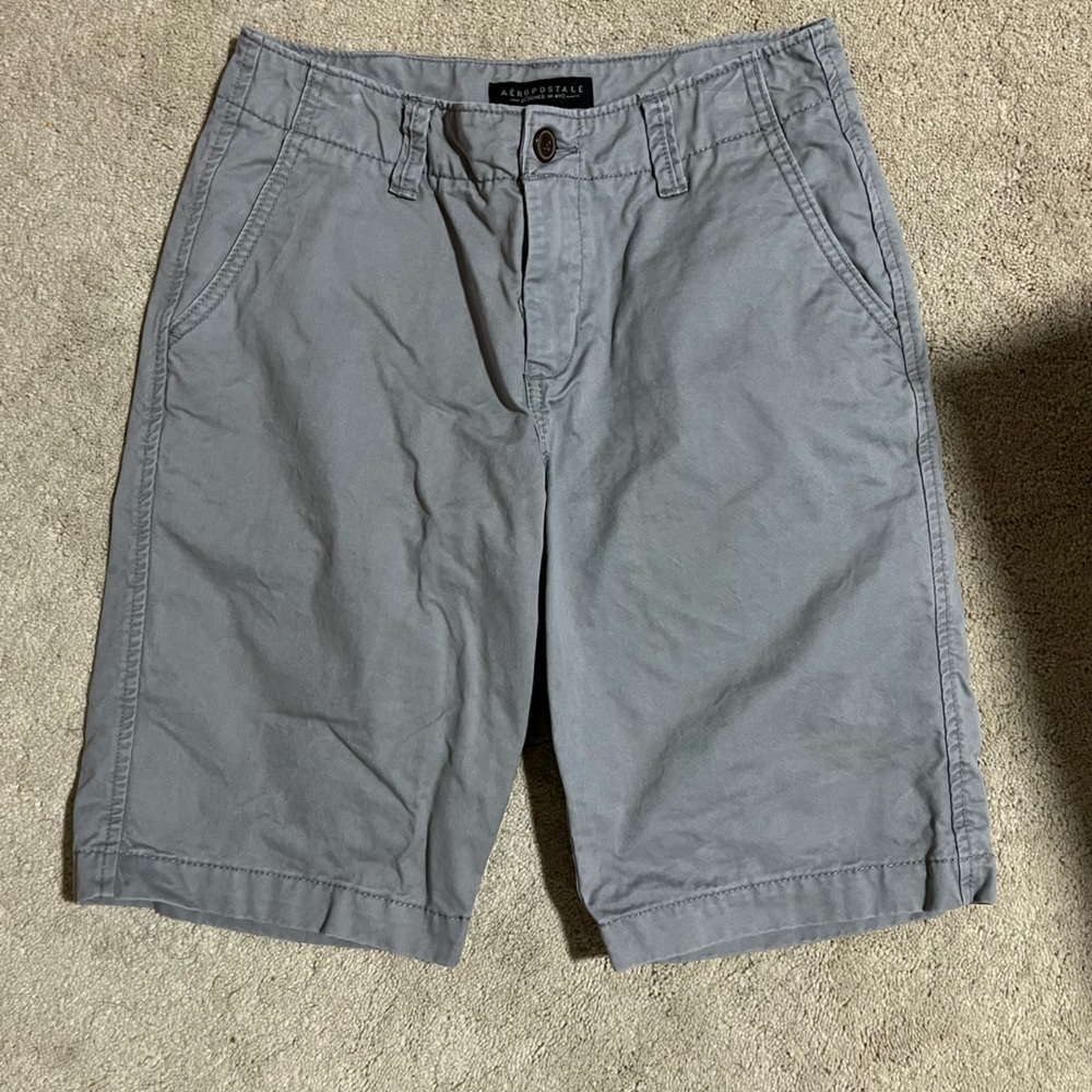 Aeropostale Light Gray Men's Shorts